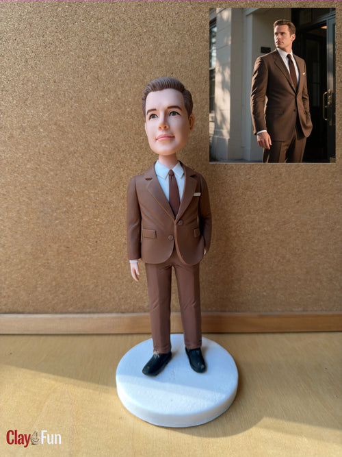 Fully Customizable Man's Bobblehead