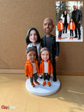 Fully Customizable Four Bobbleheads（person or pet）