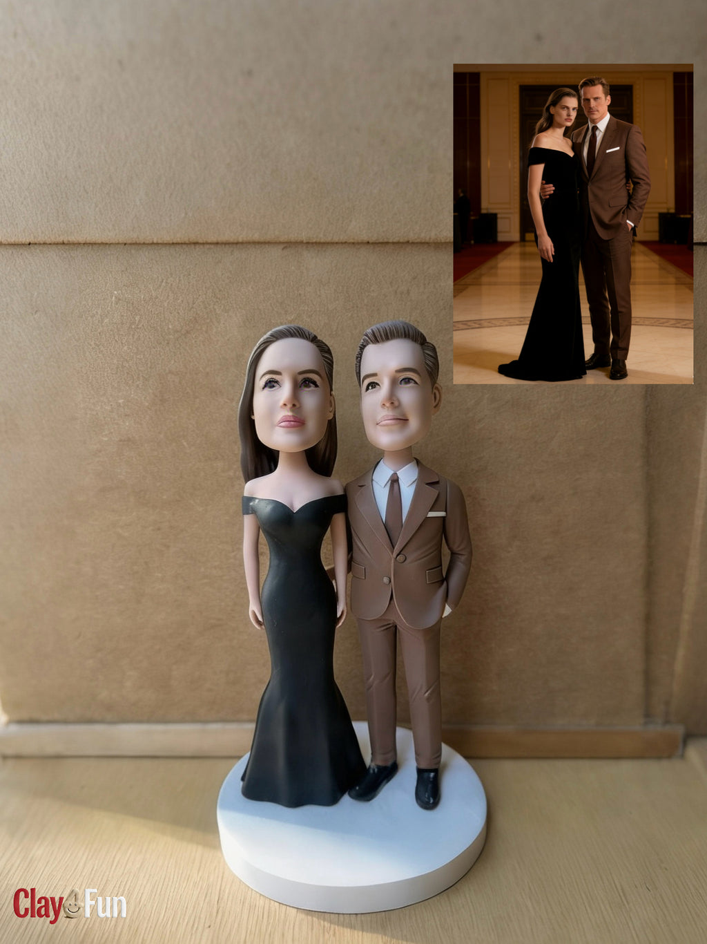 Fully Customizable Double Bobbleheads