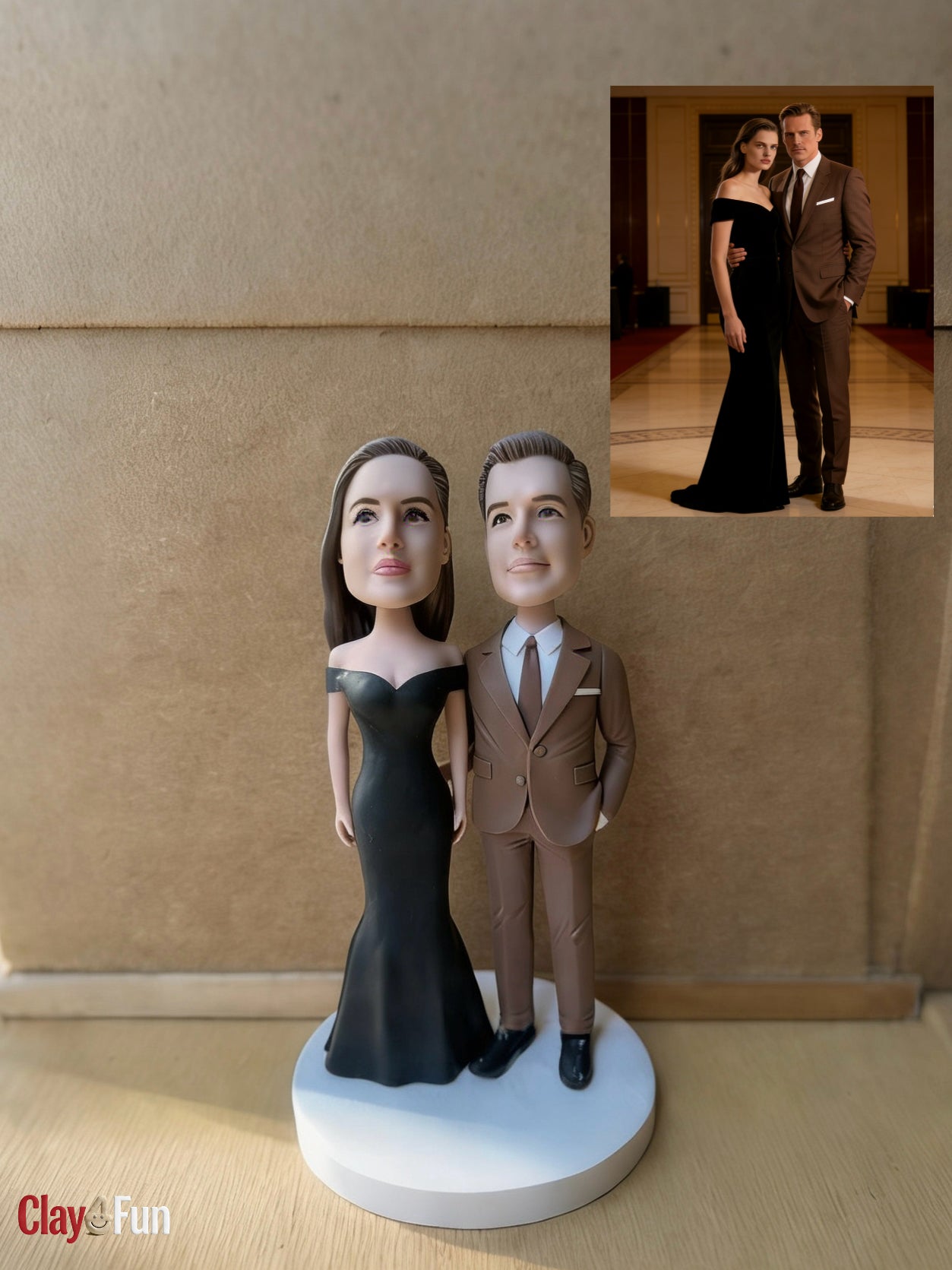 Fully Customizable Double Bobbleheads