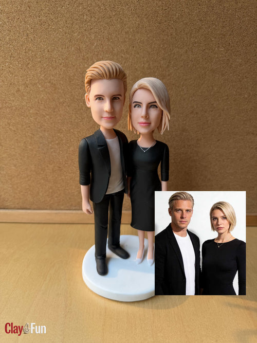 Fully Customizable Double Bobbleheads